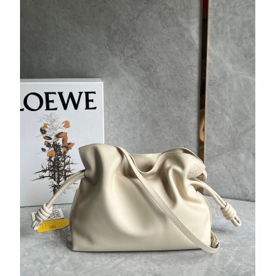 Loewe Flamenco Clutch Bag In Angora Calfskin